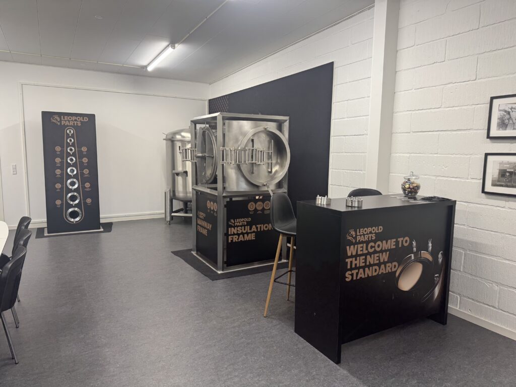 Leopold Teile Ausstellungsraum