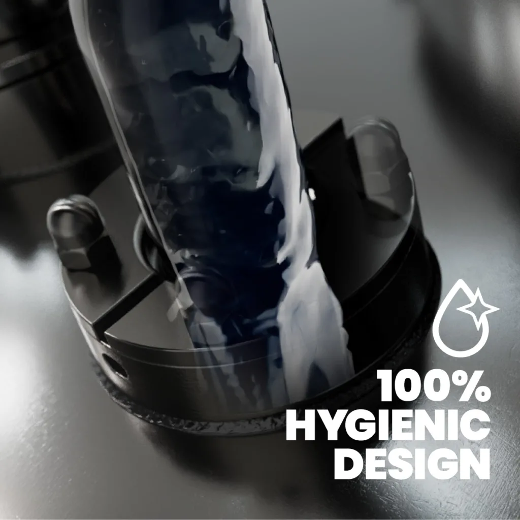 Hygienischer Tankanschluss