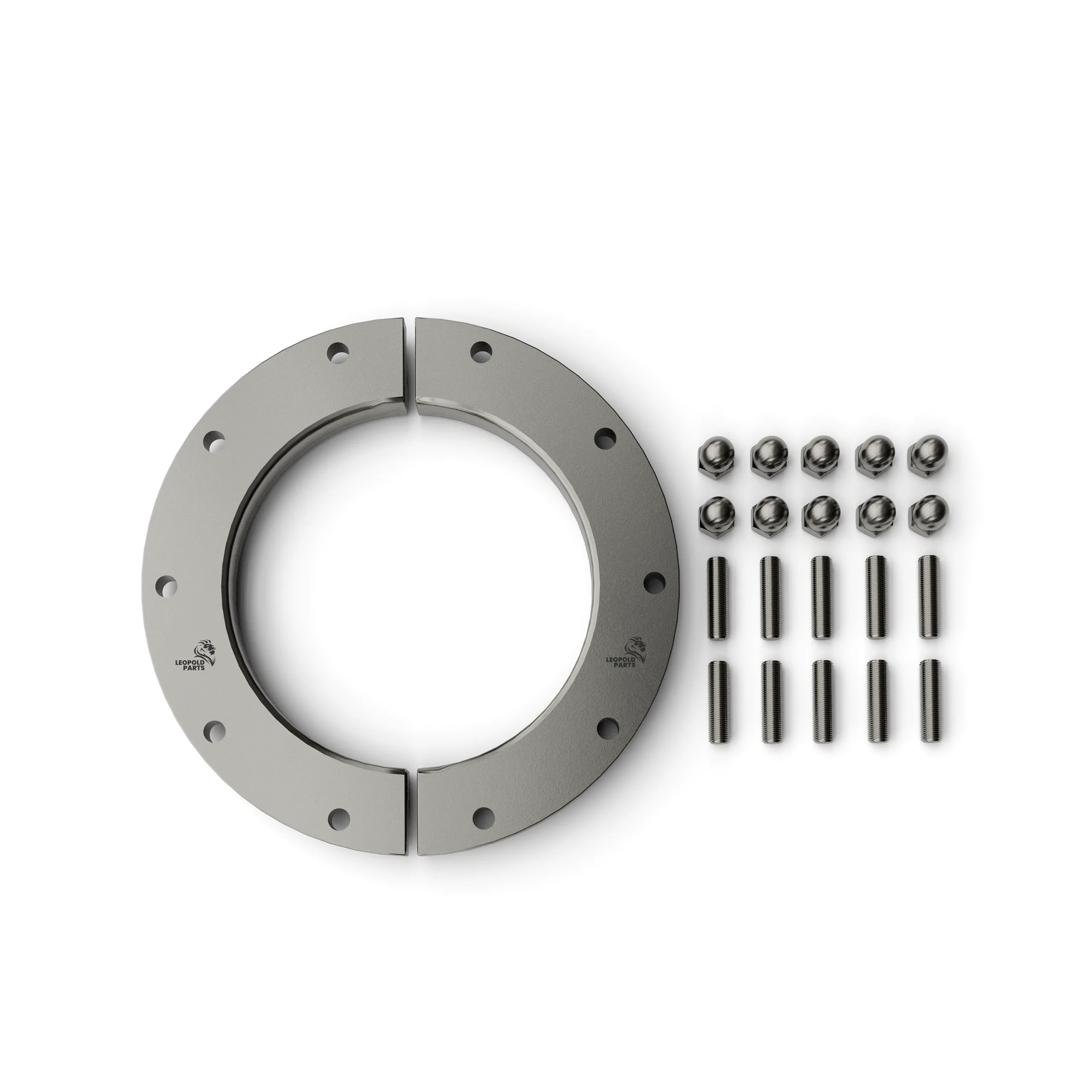 Locking ring - Set including spindle and cap nut - Ø195 mm