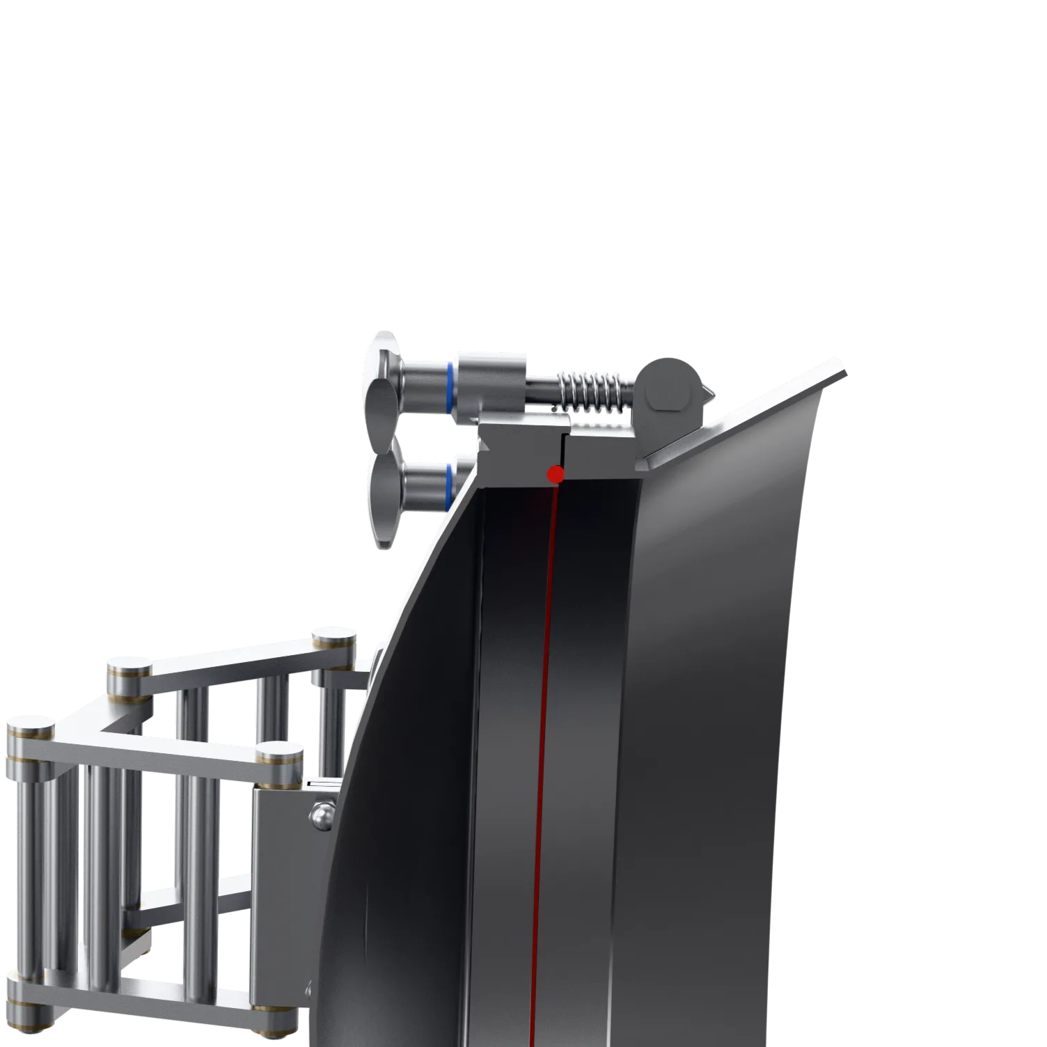 EXPR600T - Tophængt trykmandekarm – Ø600 mm – op til 6 barg - Billede 3