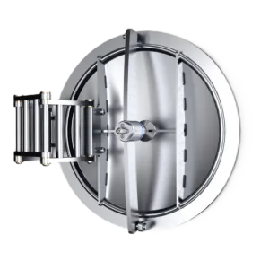 EXPSR450-HYG - Ø450 mm. - Eksplosionsstødsbestandig mandekarm – 0,6 barg - Hængsel