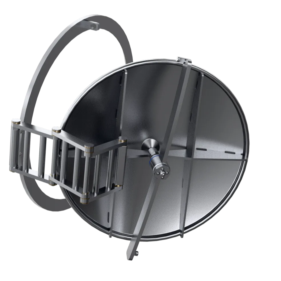 EXPSR600-HYG - Ø600 mm. - Eksplosionsstødsbestandig mandekarm – 0,6 barg - Hængsel - Billede 2