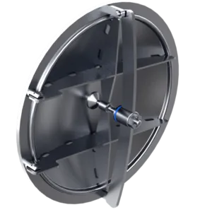 EXPSR600-HYG - Ø600 mm. - Eksplosionsstødsbestandig mandekarm – 0,6 barg